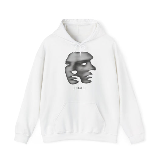 Monochrome Face Hoodie